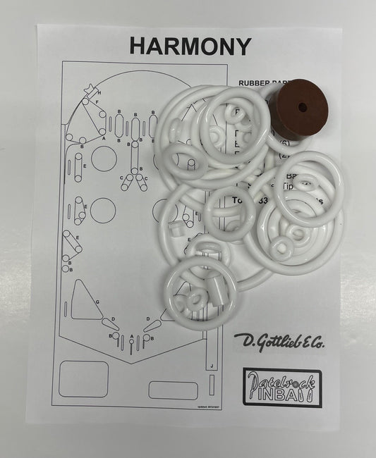 Gottlieb Harmony Pinball Machine Maintenance Kit