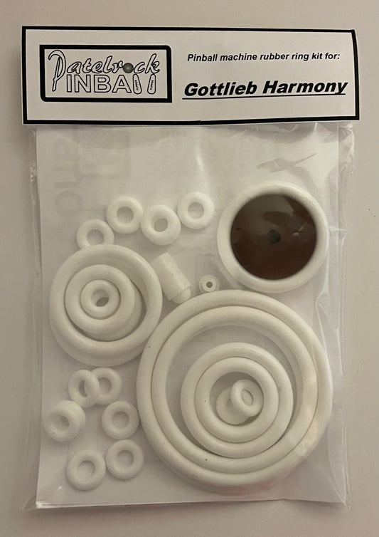 Gottlieb Harmony Pinball Machine Rubber Ring Kit