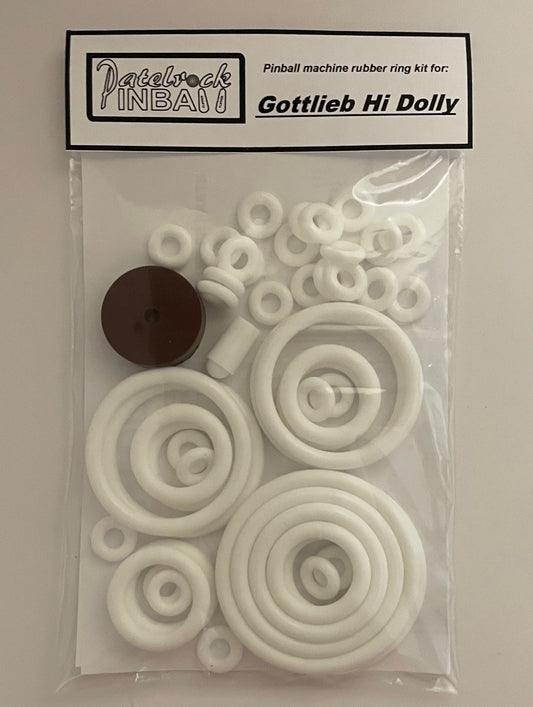 Gottlieb Hi Dolly Pinball Machine Rubber Ring Kit