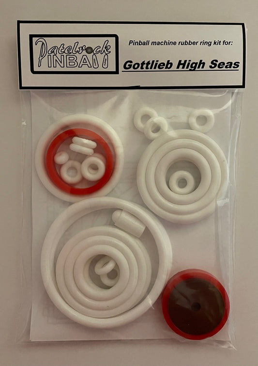 Gottlieb High Seas Pinball Machine Rubber Ring Kit