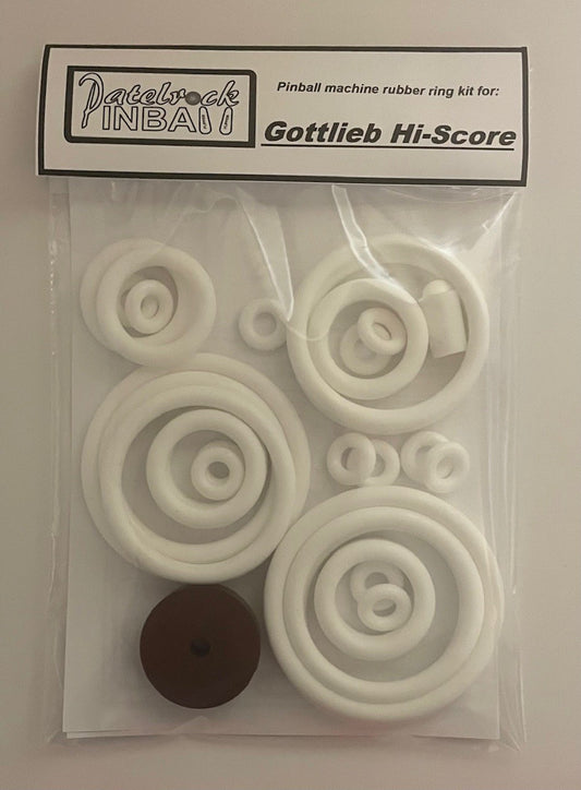 Gottlieb Hi-Score Pinball Machine Rubber Ring Kit