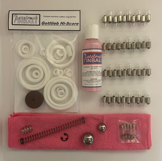 Gottlieb Hi-Score Pinball Machine Maintenance Kit