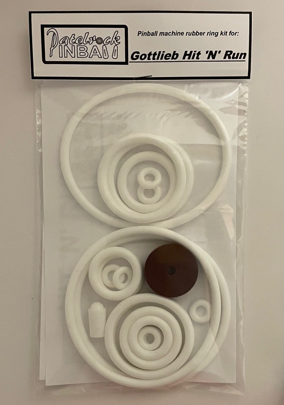 Gottlieb Hit 'N' Run Pinball Machine Rubber Ring Kit