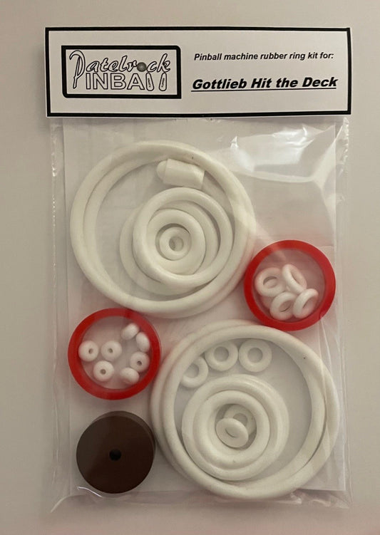 Gottlieb Hit the Deck Pinball Machine Rubber Ring Kit