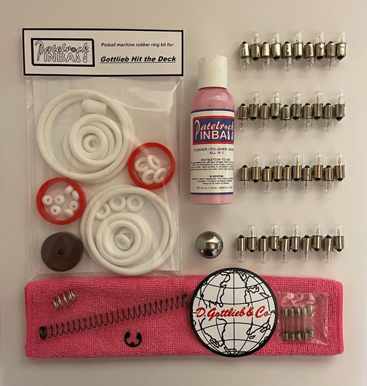 Gottlieb Hit The Deck Pinball Machine Maintenance Kit