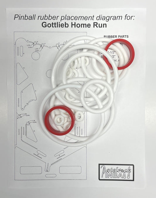 Gottlieb Home Run Pinball Machine Maintenance Kit