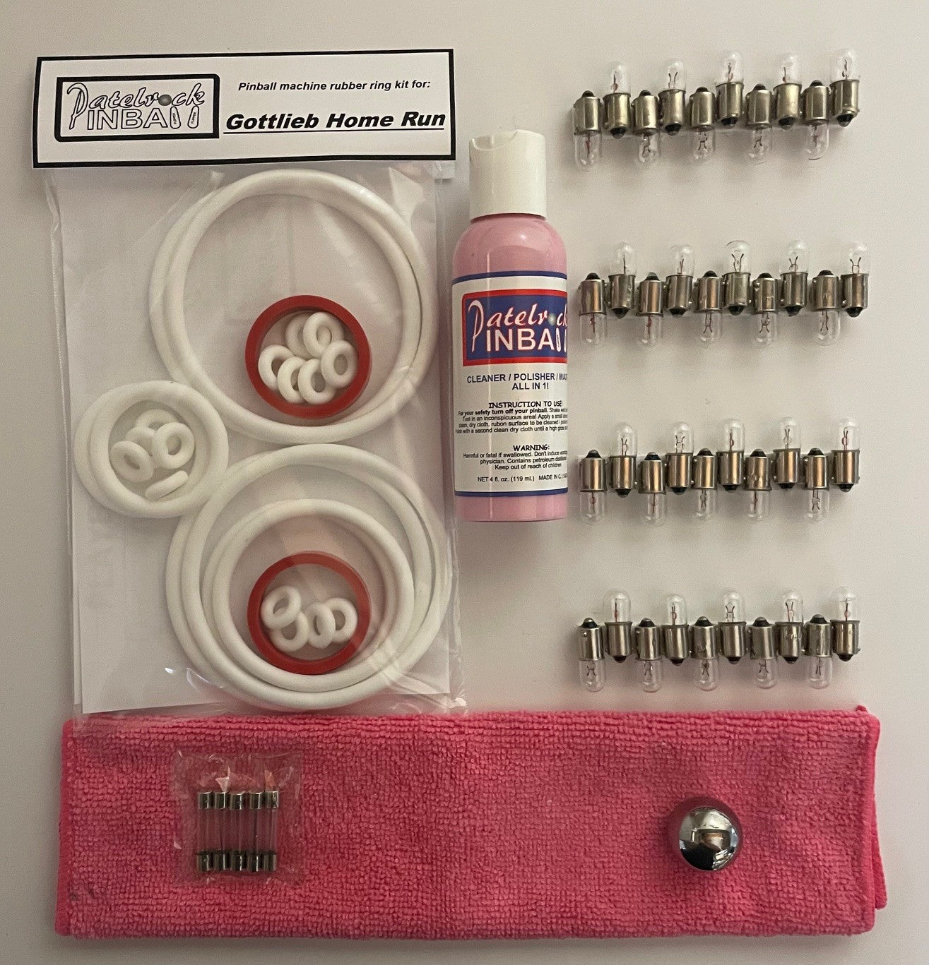 Gottlieb Home Run Pinball Machine Maintenance Kit