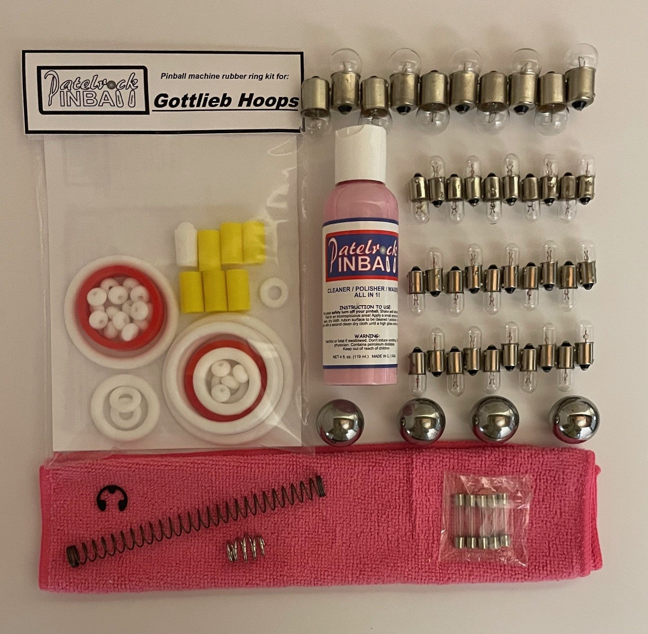 Gottlieb Hoops Pinball Machine Maintenance Kit