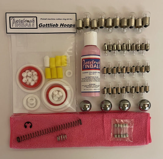 Gottlieb Hoops Pinball Machine Maintenance Kit