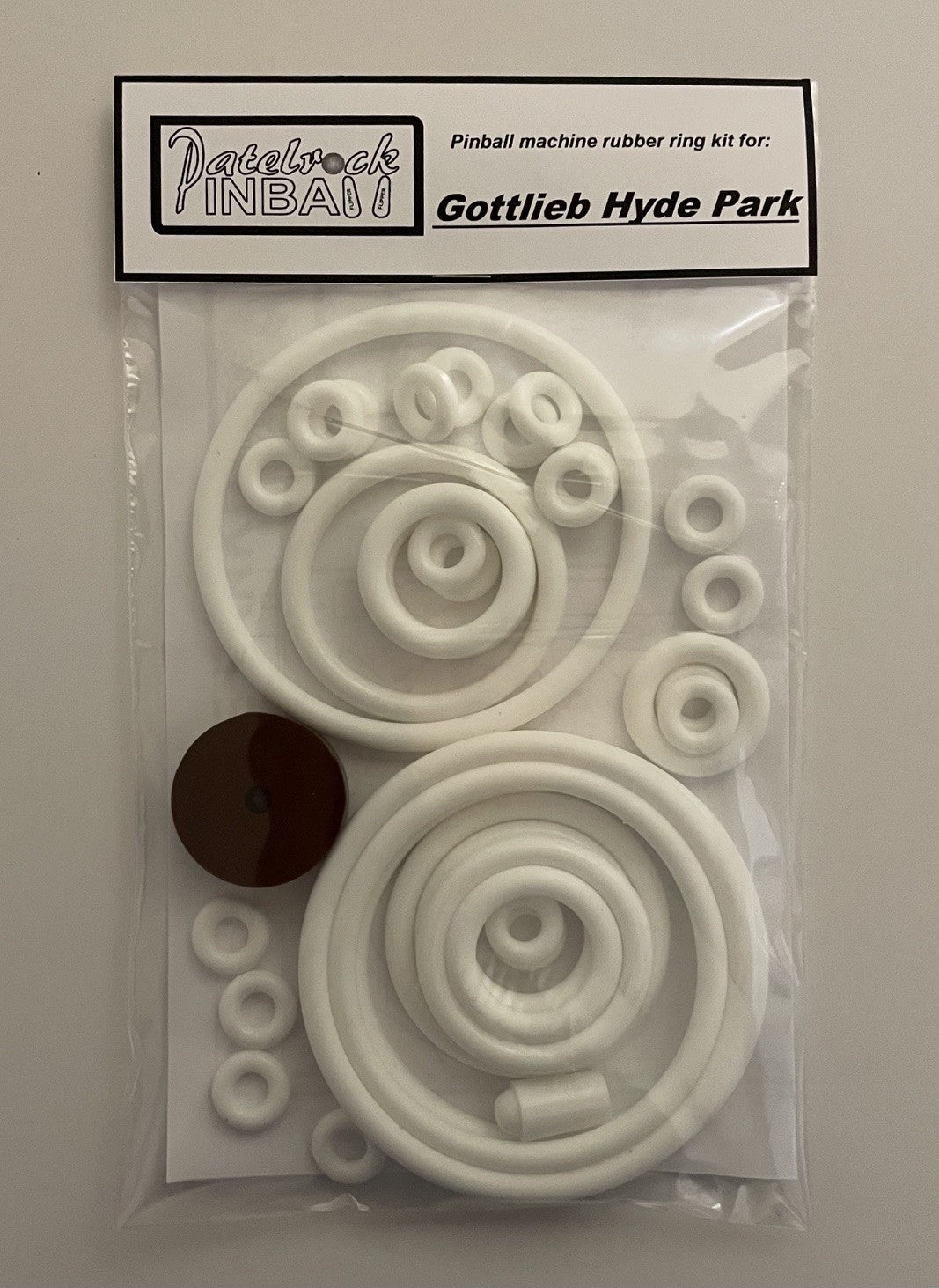 Gottlieb Hyde Park Pinball Machine Rubber Ring Kit
