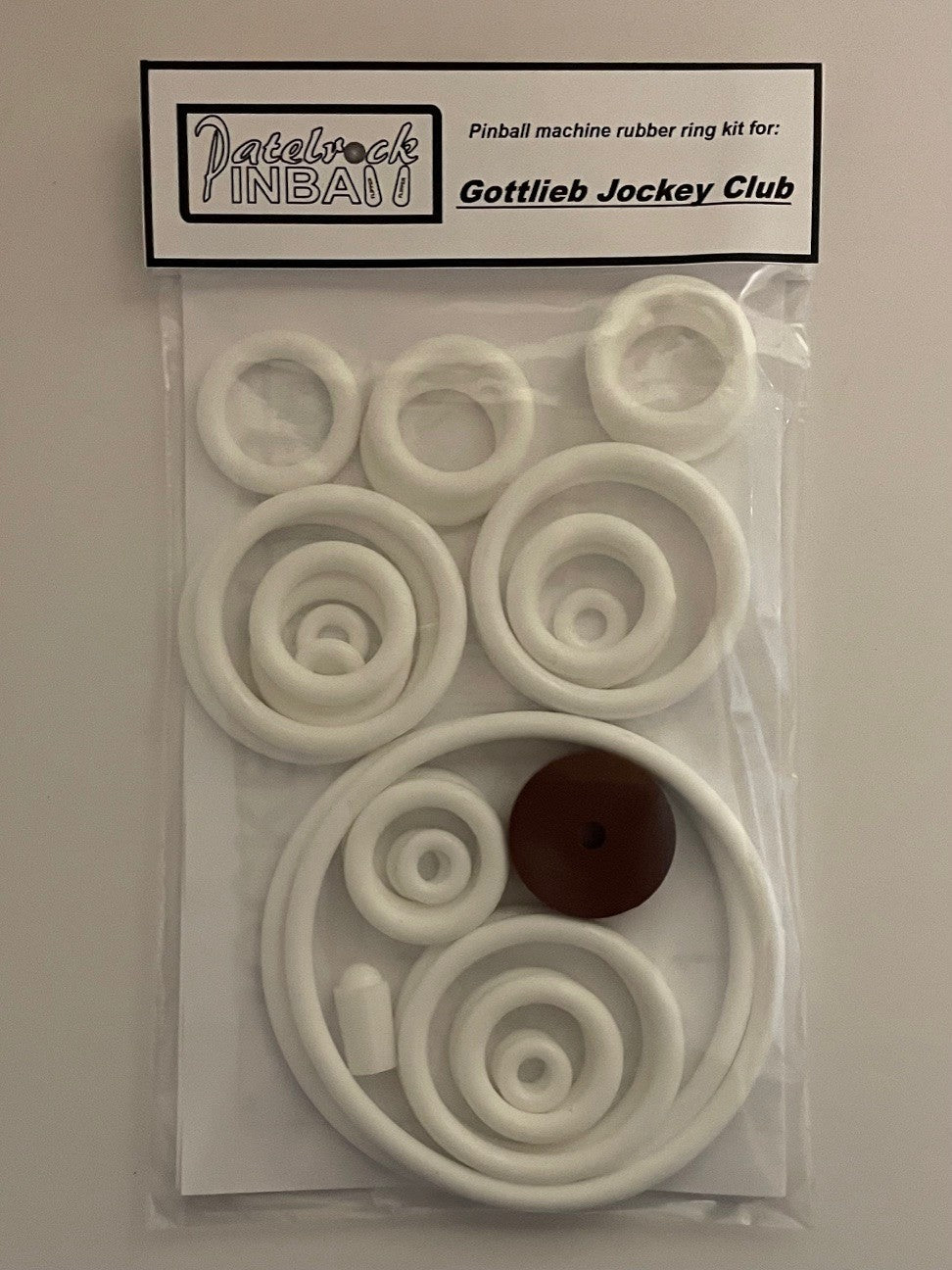 Gottlieb Jockey Club Pinball Machine Rubber Ring Kit