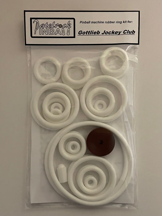 Gottlieb Jockey Club Pinball Machine Rubber Ring Kit
