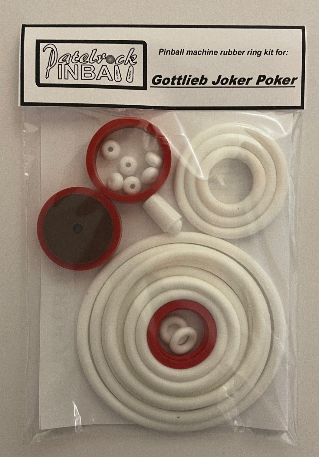 Gottlieb Joker Poker Pinball Machine Rubber Ring Kit