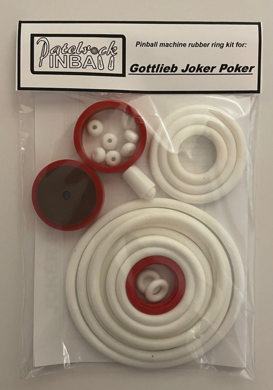 Gottlieb Joker Poker Pinball Machine Rubber Ring Kit