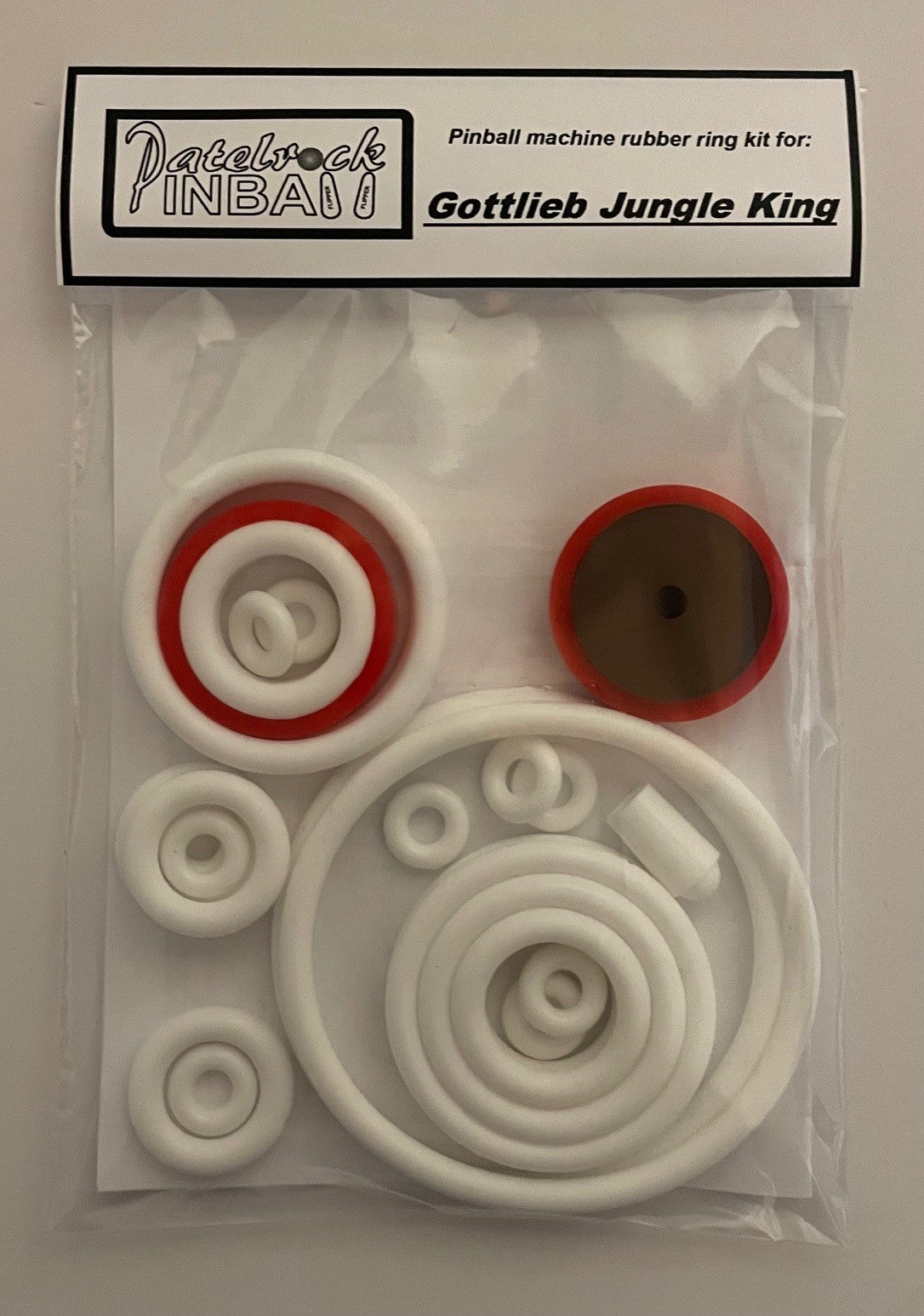 Gottlieb Jungle King Pinball Machine Rubber Ring Kit