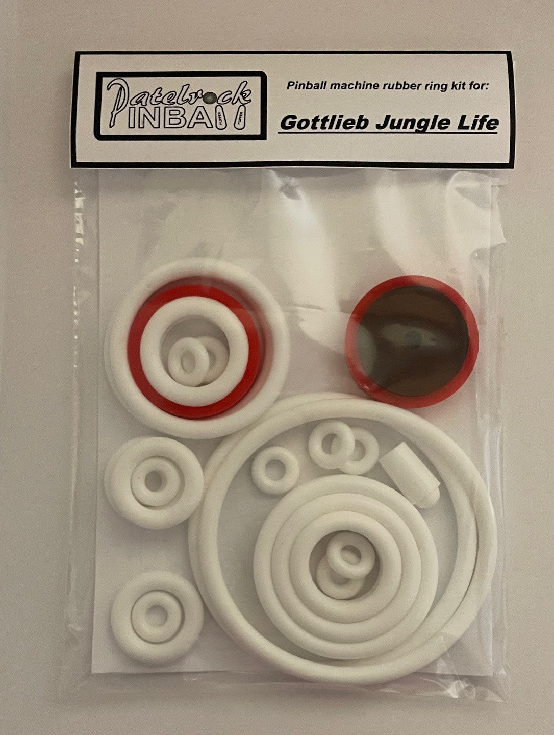 Gottlieb Jungle Life Pinball Machine Rubber Ring Kit