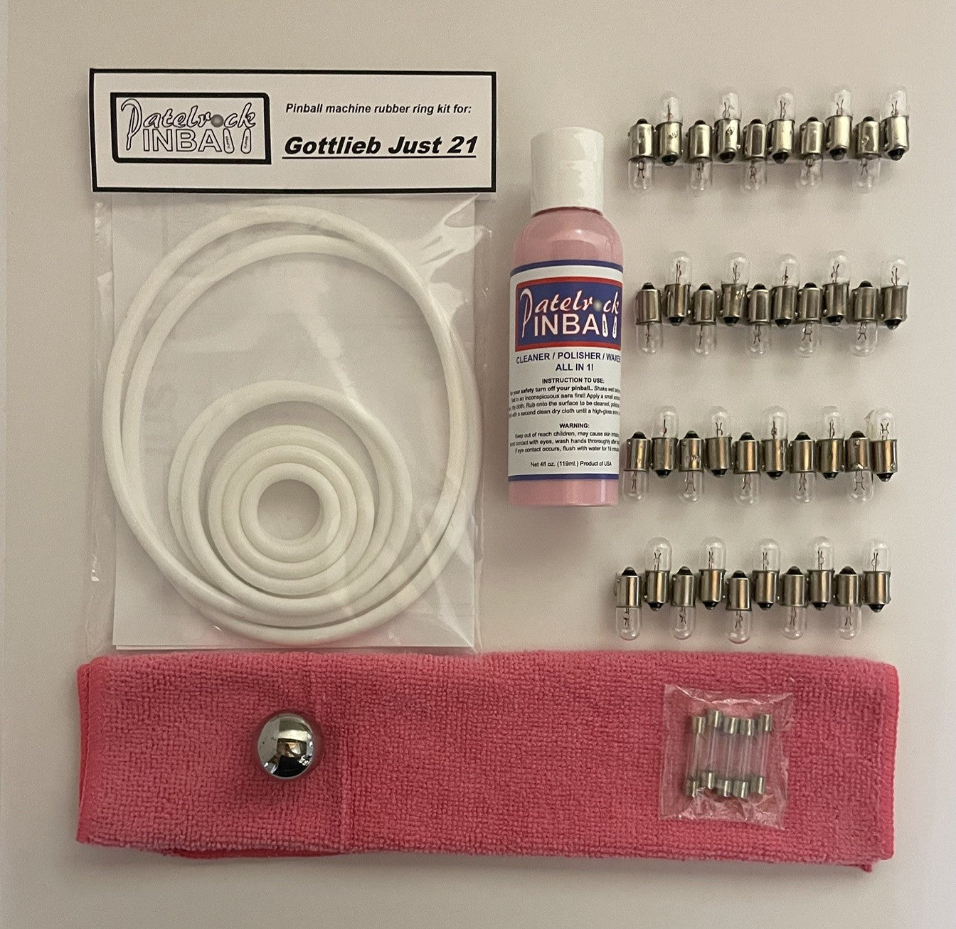 Gottlieb Just 21 Pinball Machine Maintenance Kit