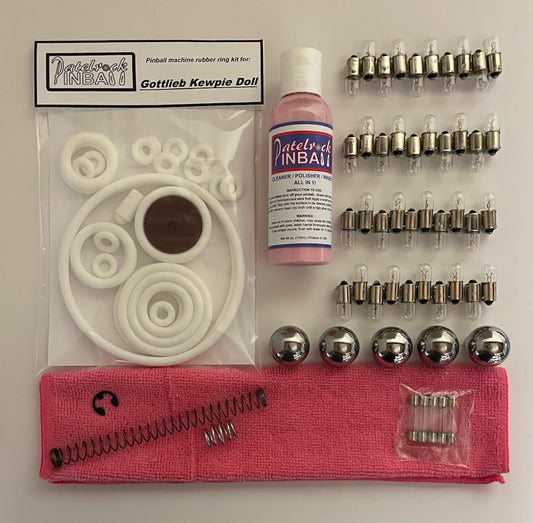 Gottlieb Kewpie Doll Pinball Machine Maintenance Kit
