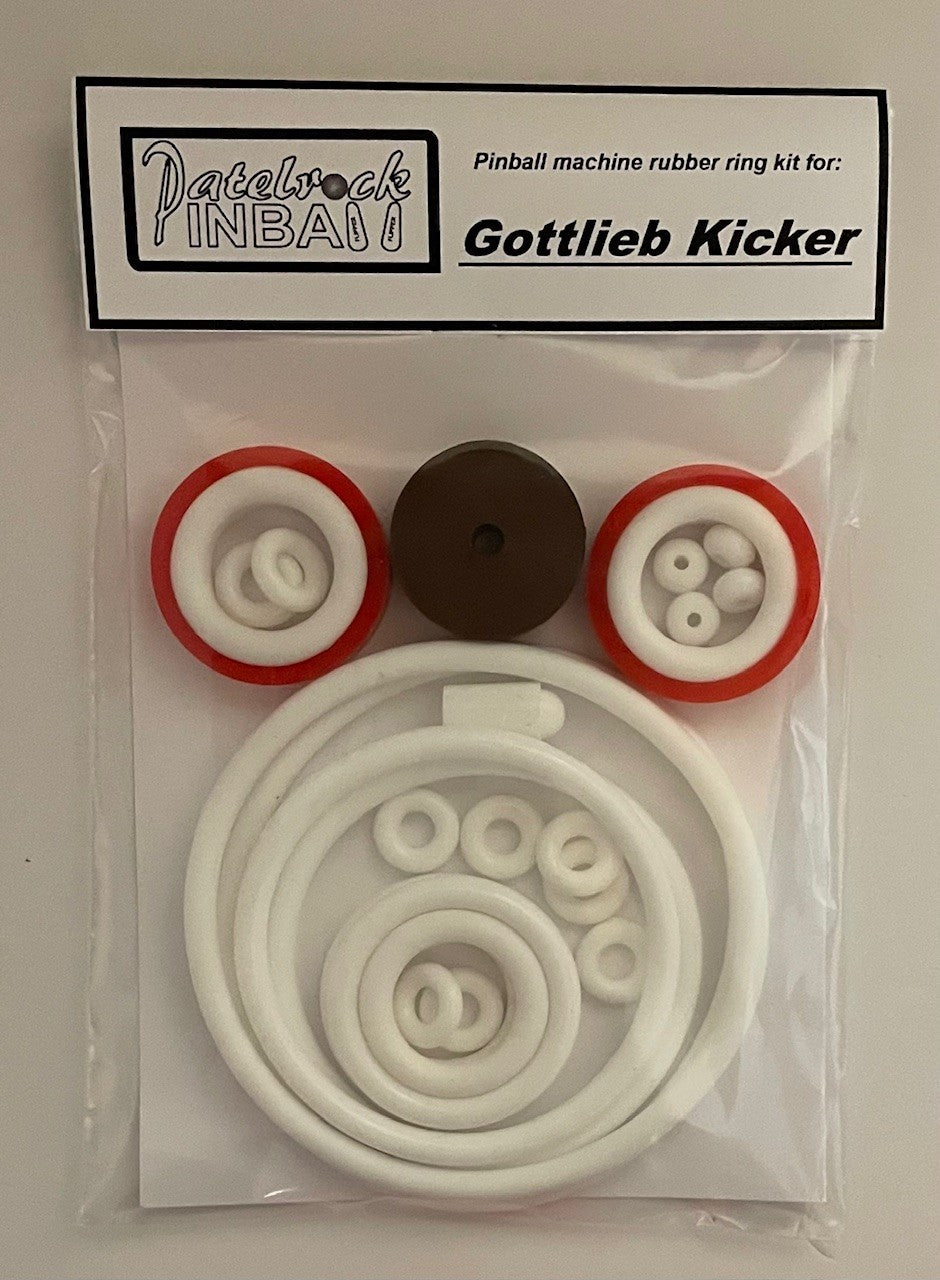 Gottlieb Kicker Pinball Machine Rubber Ring Kit