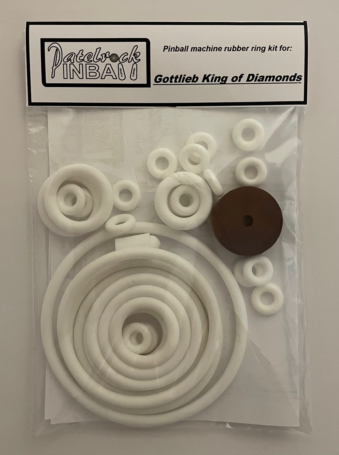 Gottlieb King of Diamond Pinball Machine Rubber Ring Kit