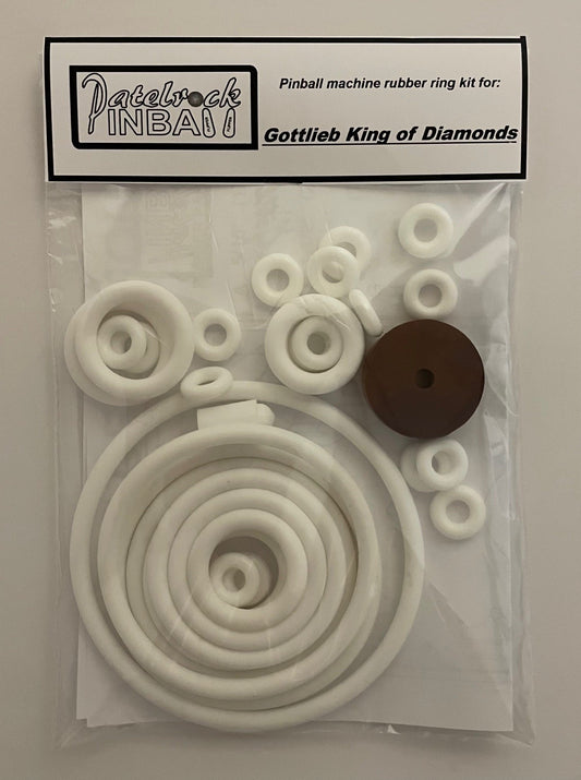 Gottlieb King of Diamond Pinball Machine Rubber Ring Kit