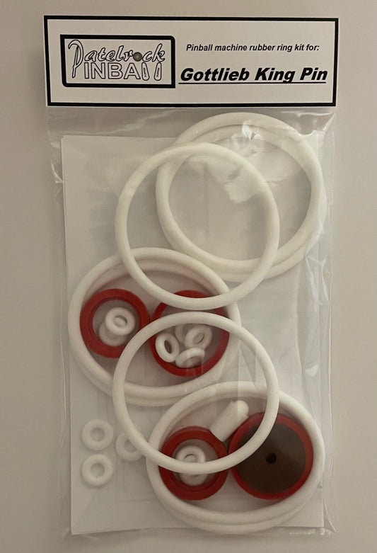 Gottlieb King Pin Pinball Machine Rubber Ring Kit