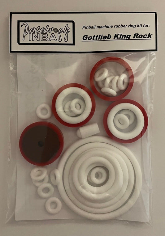 Gottlieb King Rock Pinball Machine Rubber Ring Kit