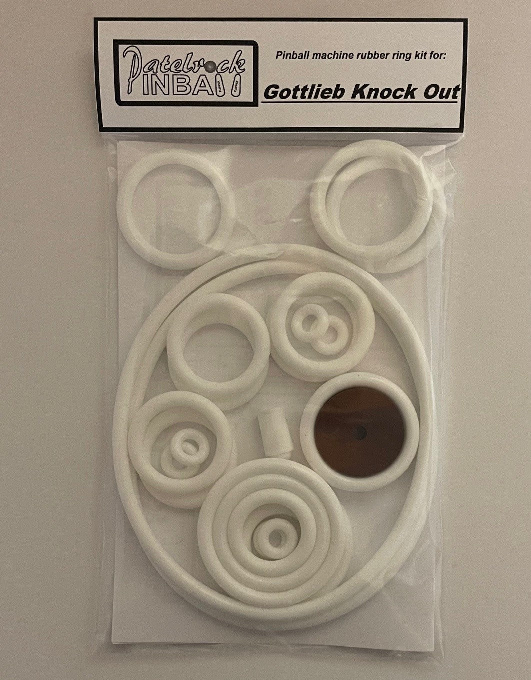 Gottlieb Knock Out Pinball Machine Rubber Ring Kit