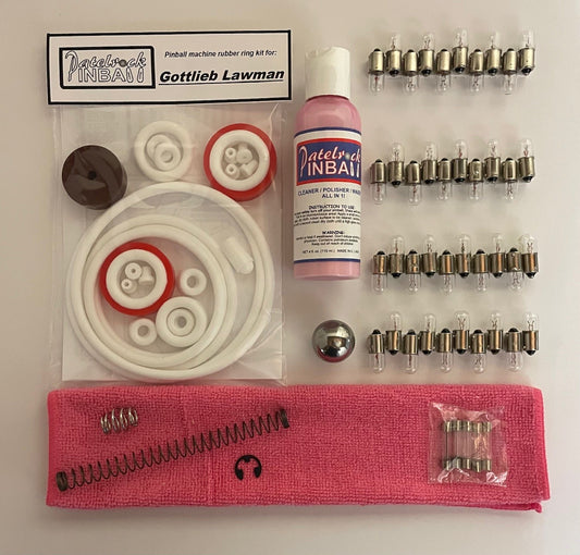 Gottlieb Lawman Pinball Machine Maintenance Kit