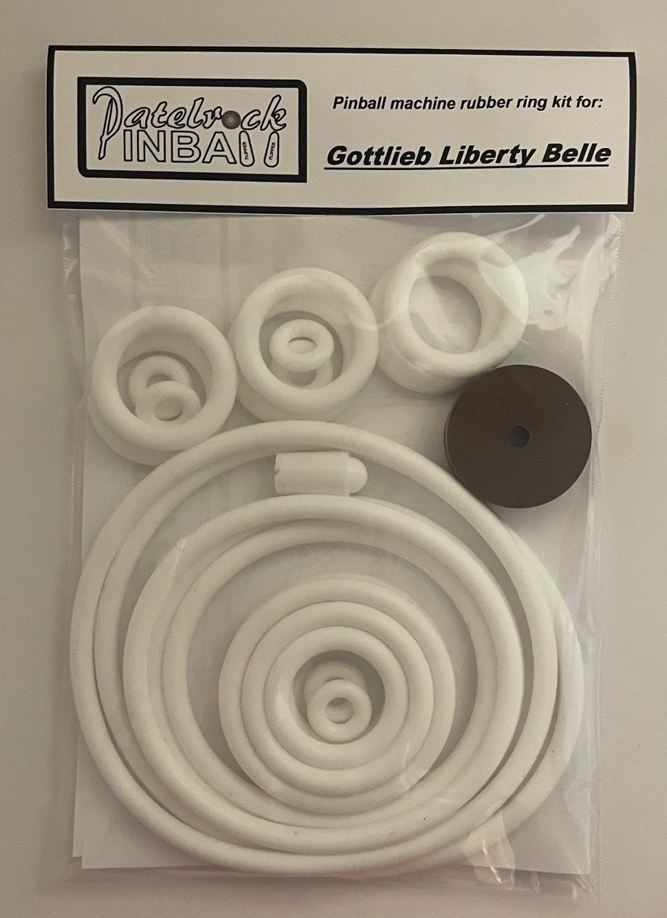 Gottlieb Liberty Belle Pinball Machine Rubber Ring Kit