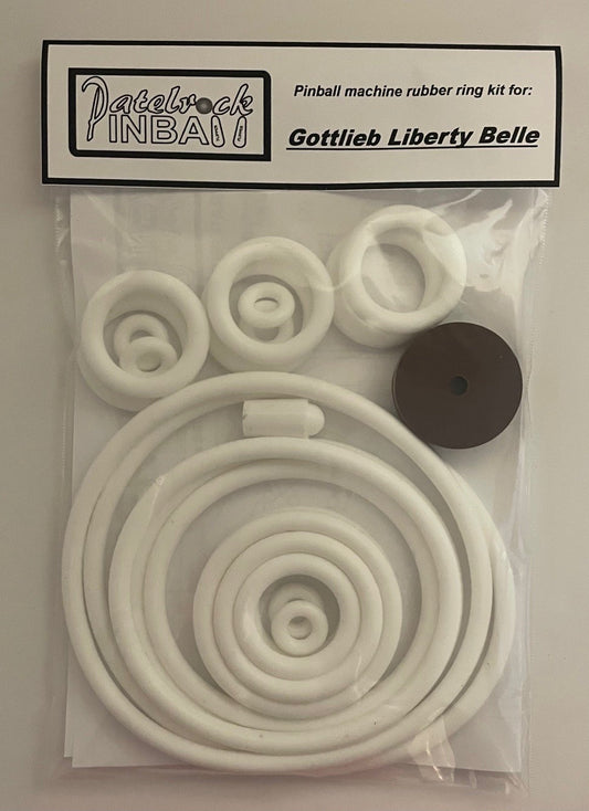 Gottlieb Liberty Belle Pinball Machine Rubber Ring Kit
