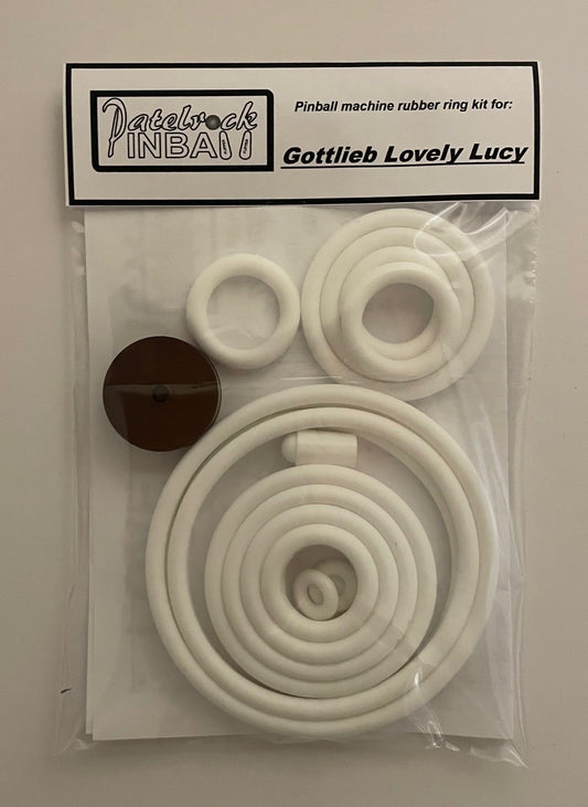 Gottlieb Lovely Lucy Pinball Machine Rubber Ring Kit