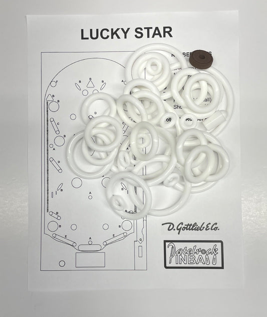 Gottlieb Lucky Star Pinball Machine Maintenance Kit