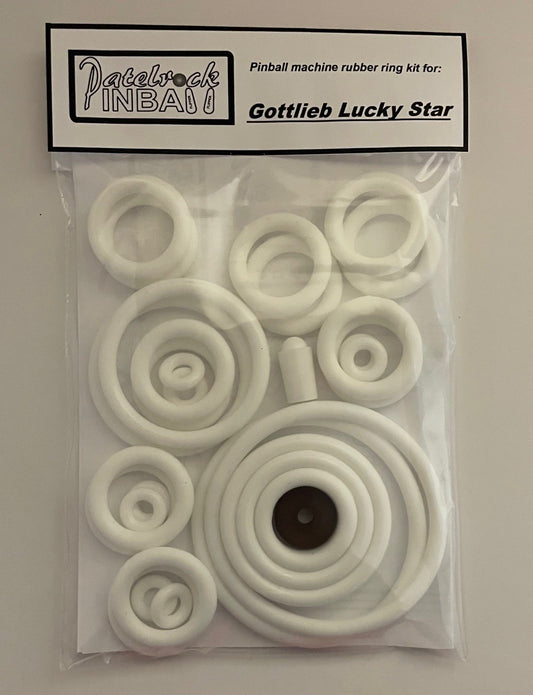 Gottlieb Lucky Star Pinball Machine Rubber Ring Kit