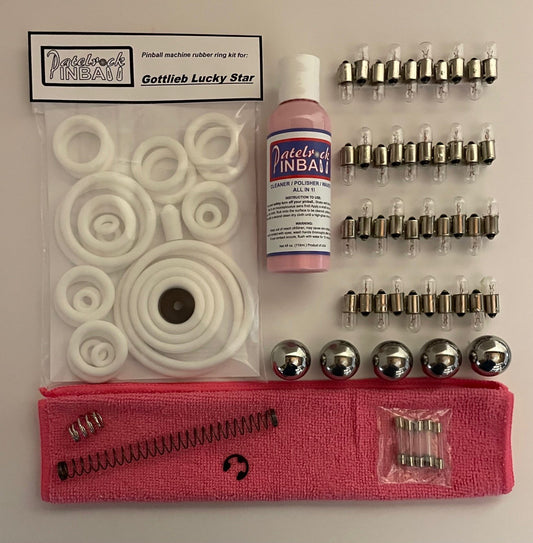 Gottlieb Lucky Star Pinball Machine Maintenance Kit