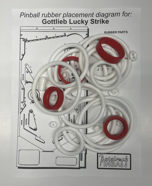 Gottlieb Lucky Strike Pinball Machine Maintenance Kit