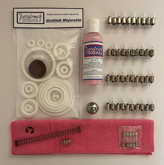 Gottlieb Majorettes Pinball Machine Maintenance Kit