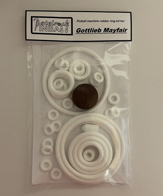 Gottlieb Mayfair Pinball Machine Rubber Ring Kit