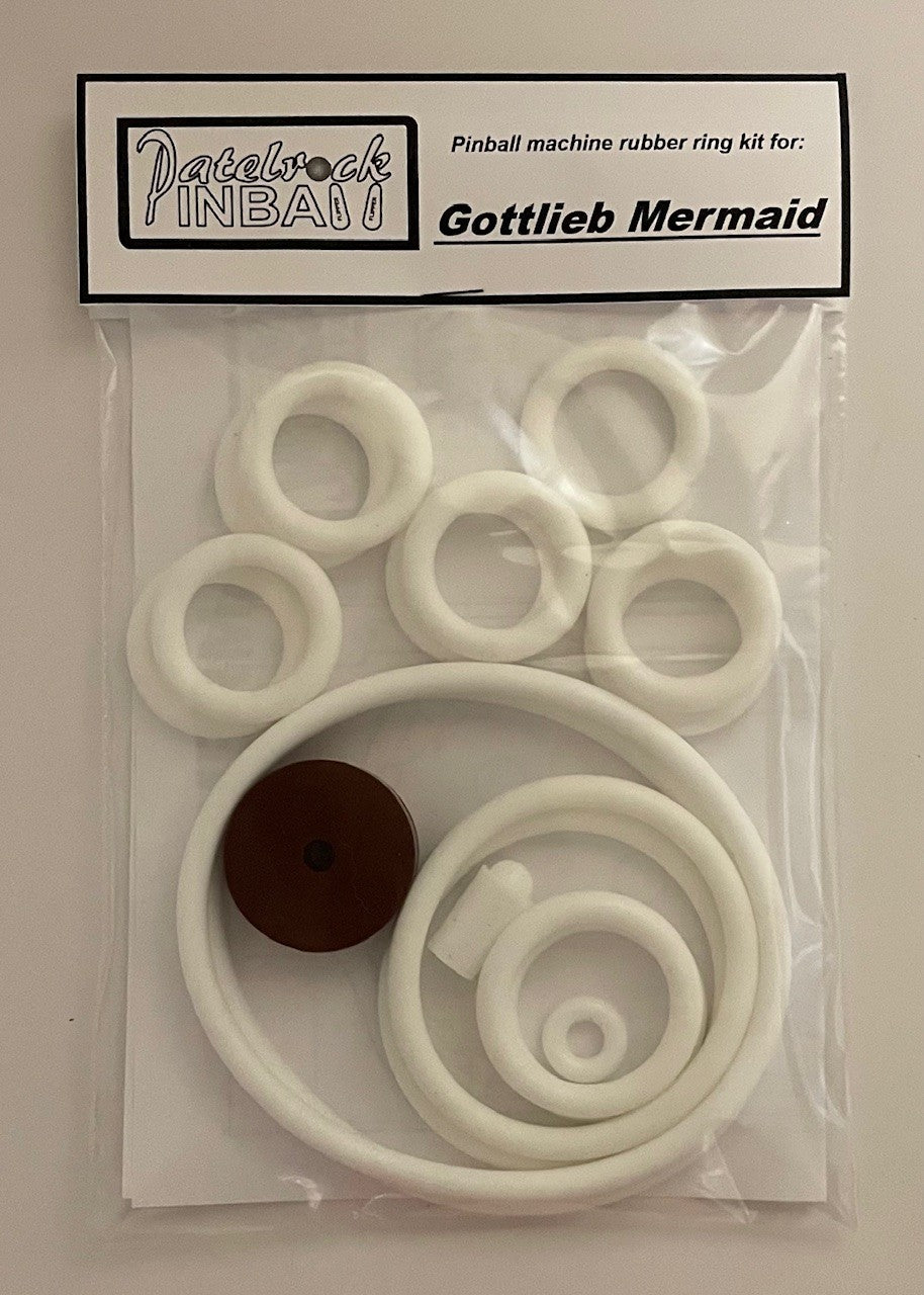 Gottlieb Mermaid Pinball Machine Rubber Ring Kit