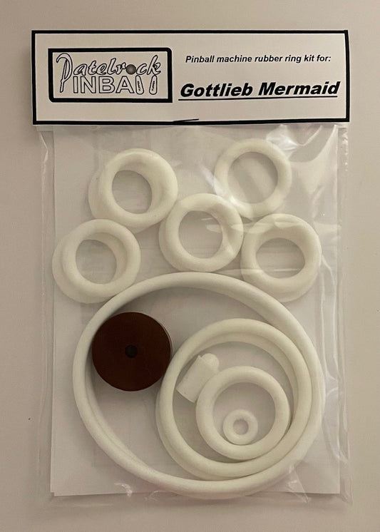 Gottlieb Mermaid Pinball Machine Rubber Ring Kit