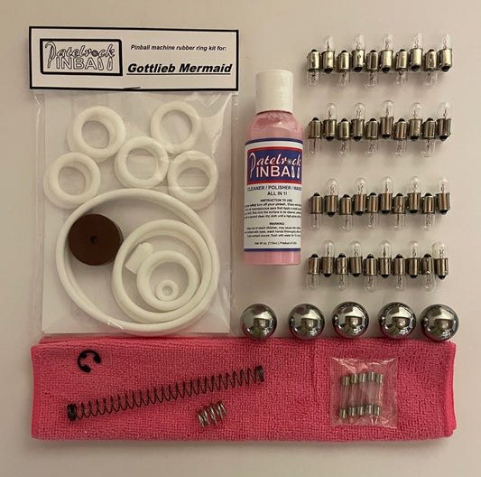 Gottlieb Mermaid Pinball Machine Maintenance Kit