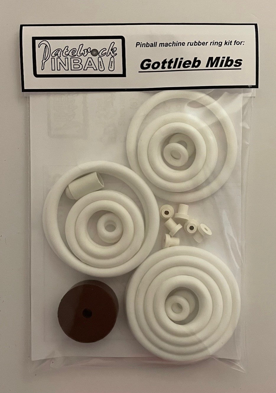Gottlieb Mibs Pinball Machine Rubber Ring Kit