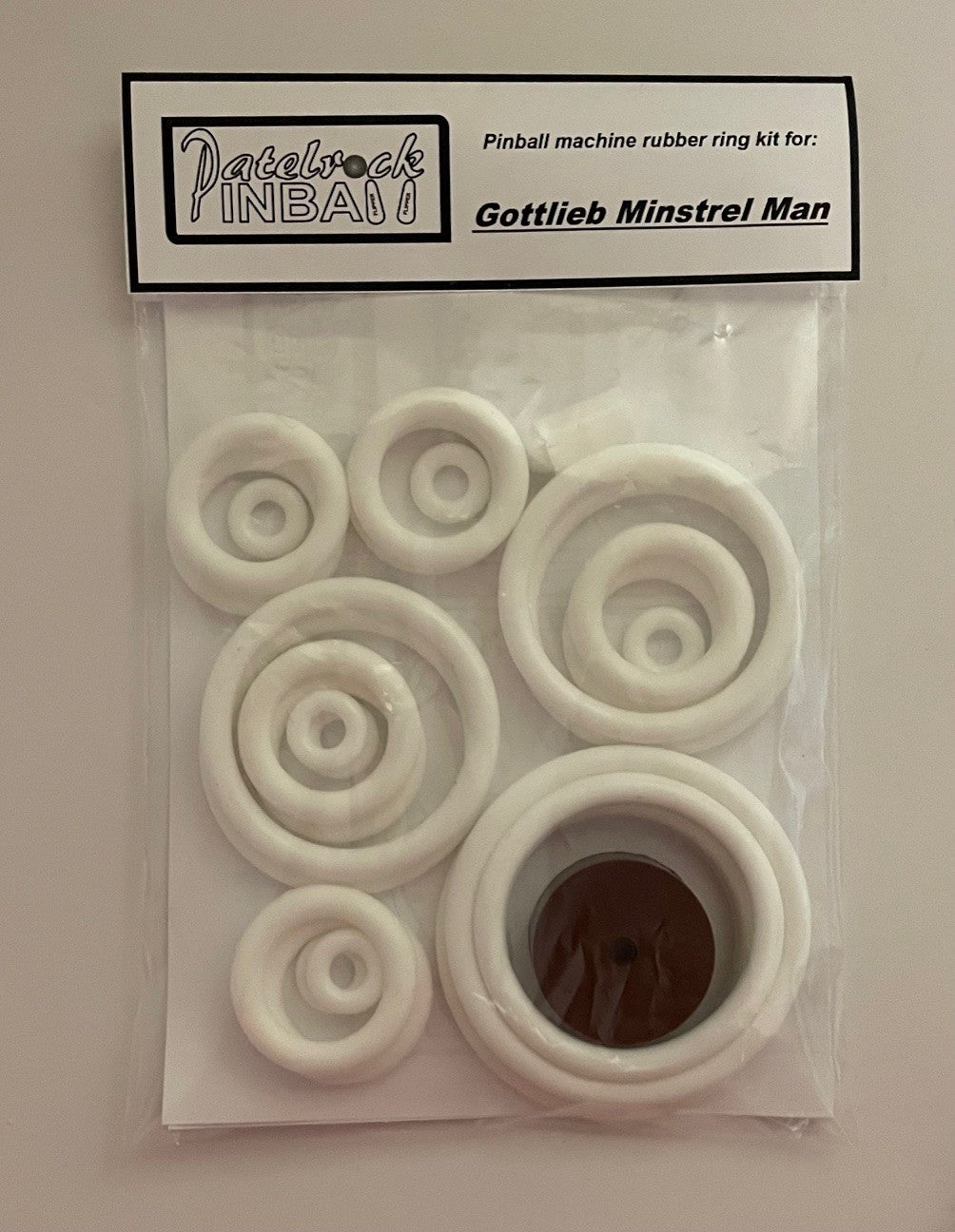 Gottlieb Minstrel Man Pinball Machine Rubber Ring Kit