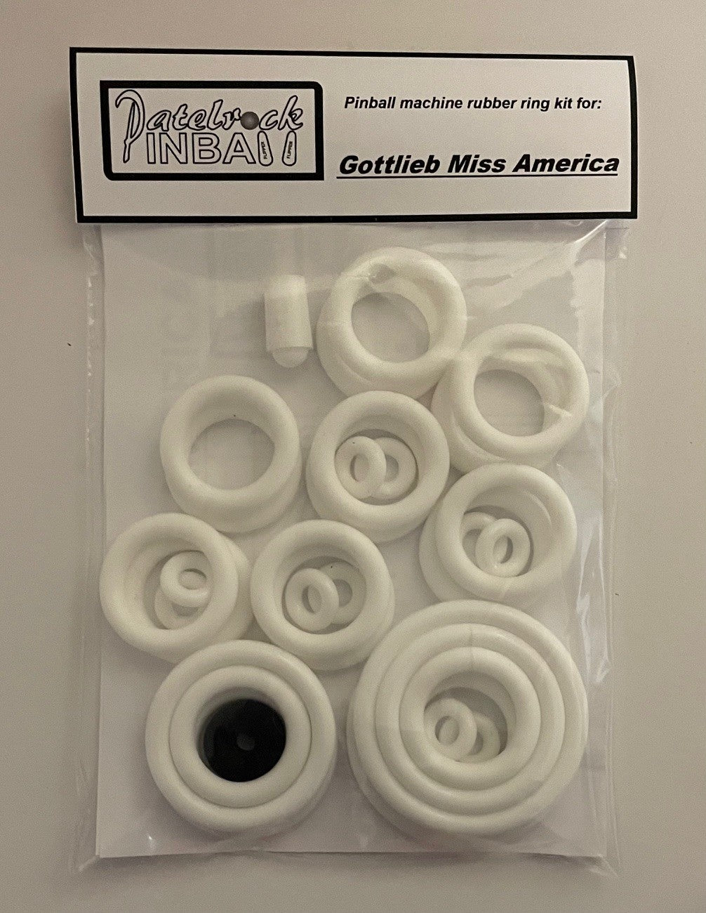 Gottlieb Miss America Pinball Machine Rubber Ring Kit