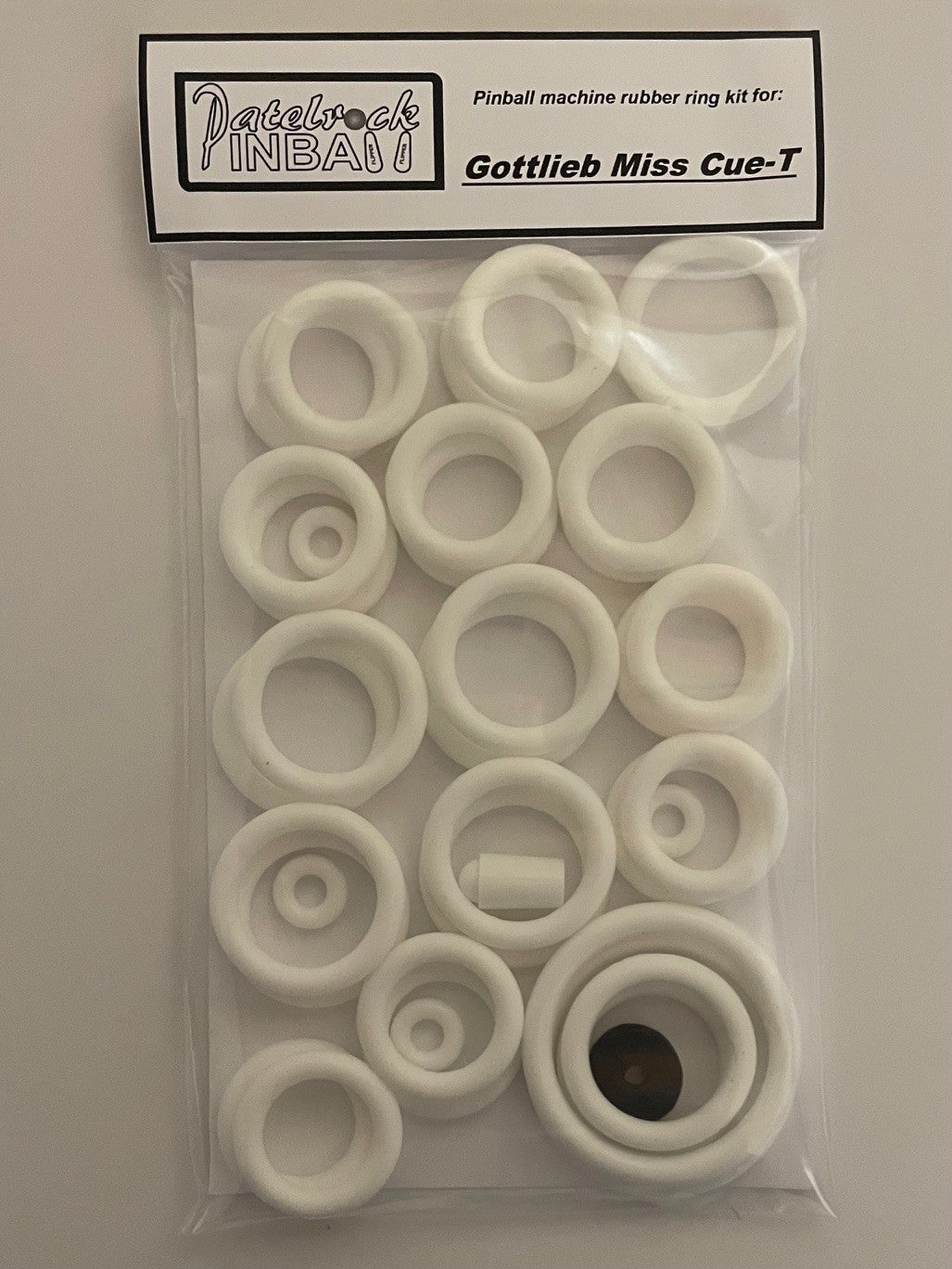Gottlieb Miss Cue T Pinball Machine Rubber Ring Kit