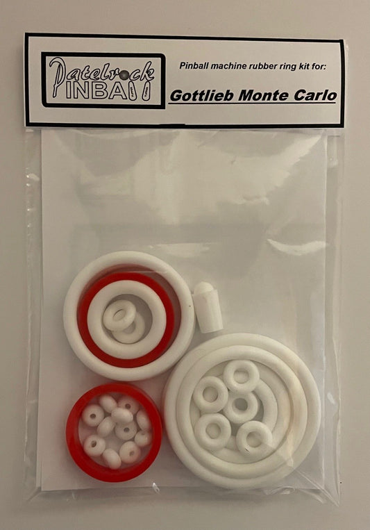 Gottlieb Monte Carlo Pinball Machine Rubber Ring Kit