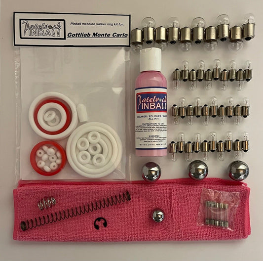 Gottlieb Monte Carlo Pinball Machine Maintenance Kit