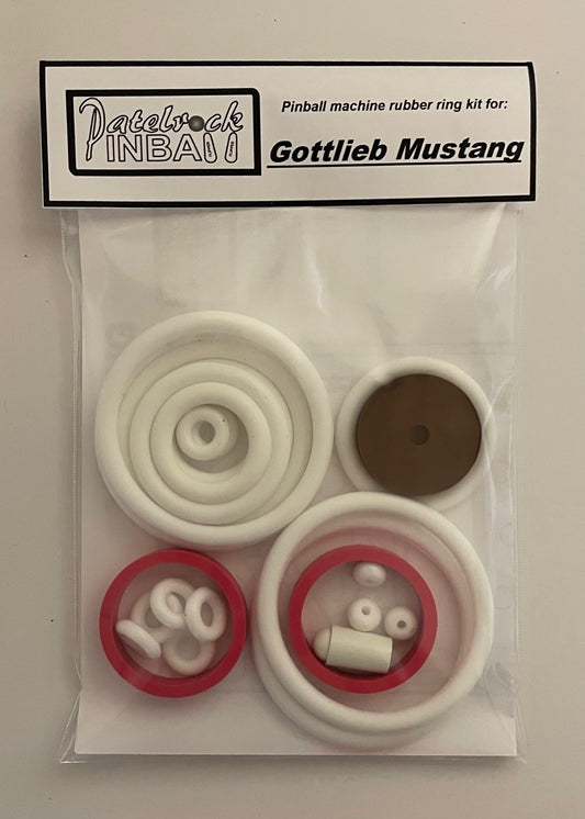 Gottlieb Mustang Pinball Machine Rubber Ring Kit