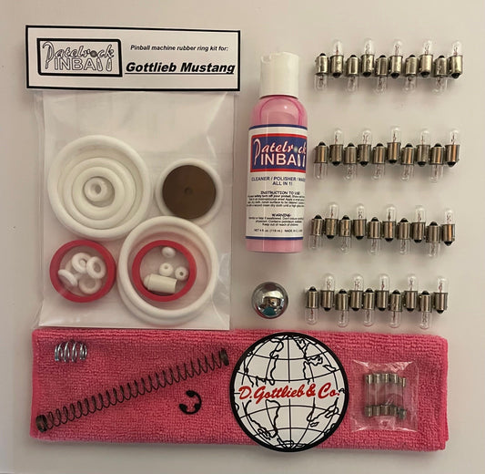 Gottlieb Mustang Pinball Machine Maintenance Kit