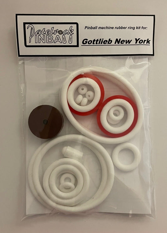Gottlieb New York Pinball Machine Rubber Ring Kit